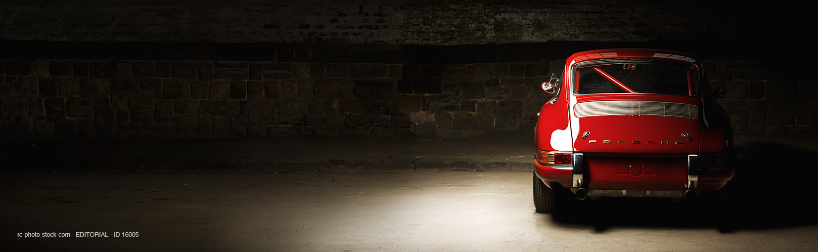 Editorial - Aachen, Germany, June 14, 2013: Arranged Street shot of an historic Porsche 911 from © rcfotostock